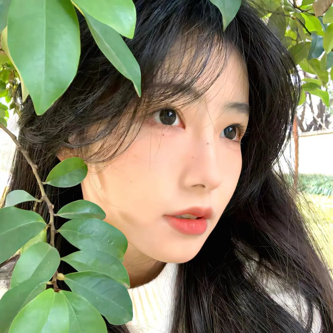 她真漂亮